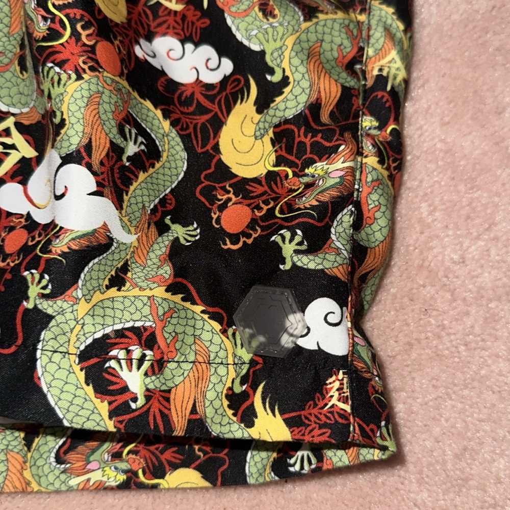 Zumiez Empyre Kids Ollie Dragon Black Board Shorts Swim Trunks - Picture 5 of 8